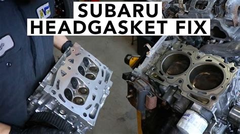 head gasket repair|2009 Outback Head Gasket Repair 